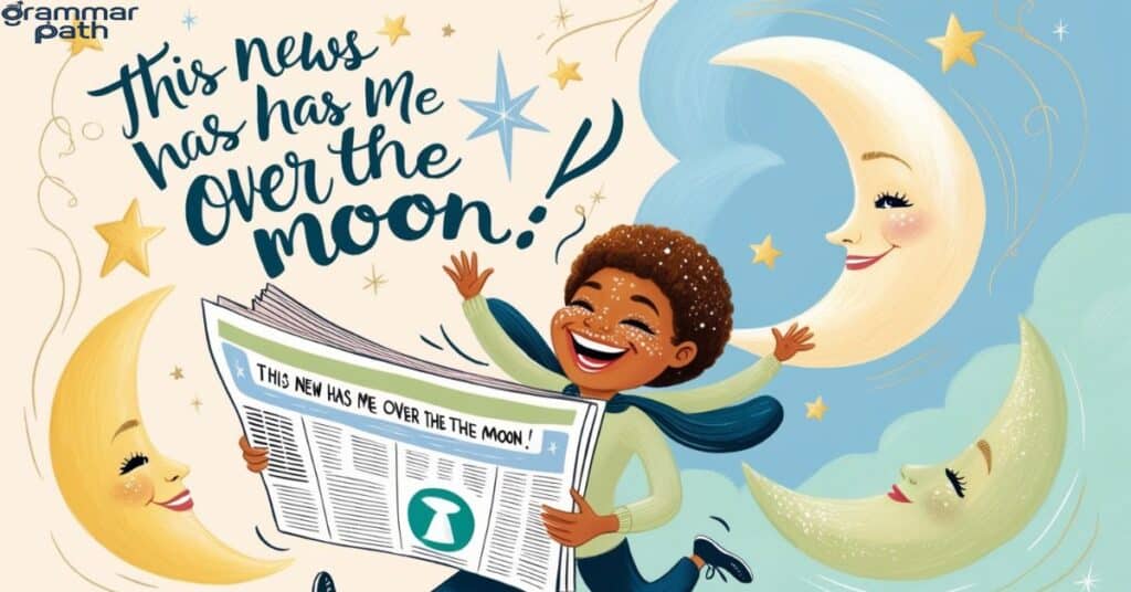 "This News Has Me Over the Moon!"