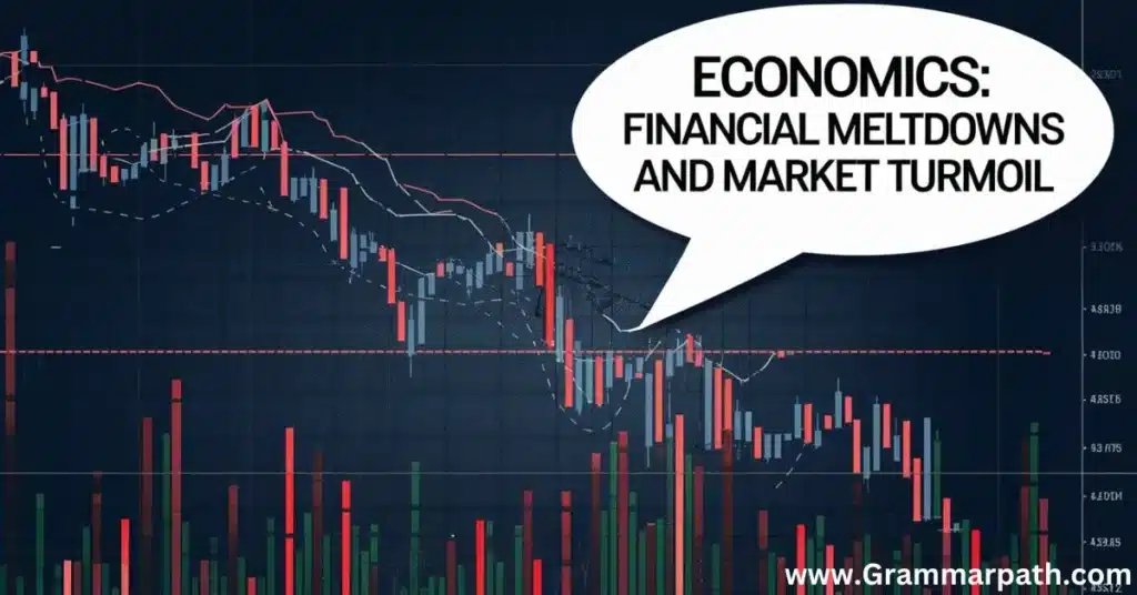 "Economics: Financial Meltdowns and Market Turmoil" 