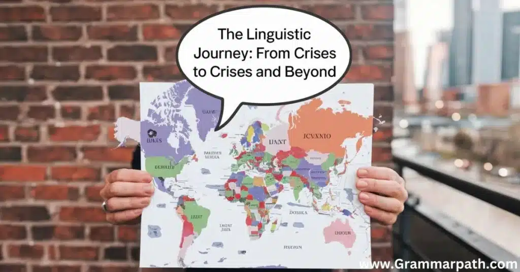 The Linguistic Journey: From Crisis to Crises and Beyond