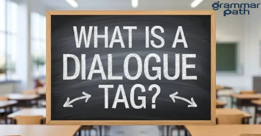  "What is a Dialogue Tag?" 