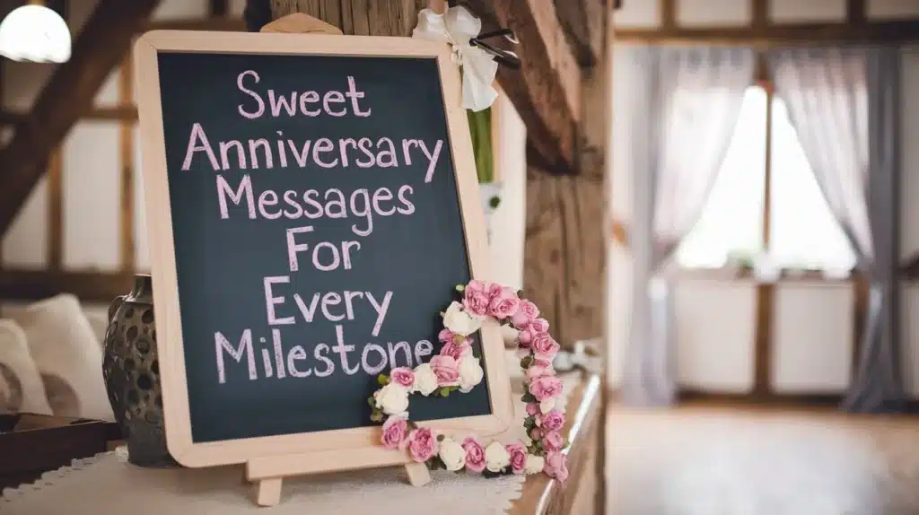 Sweet Anniversary Messages for Every Milestone