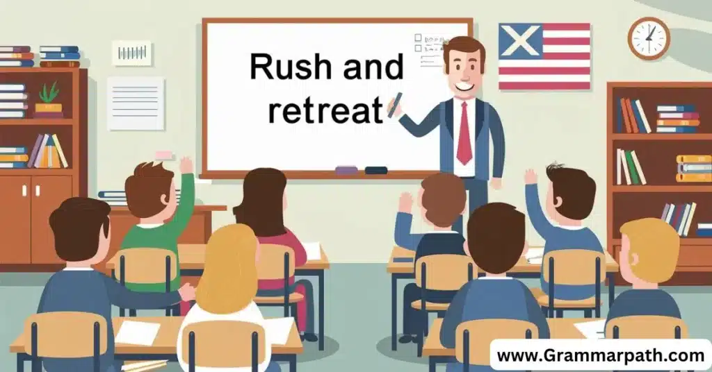 Rush and Retreat