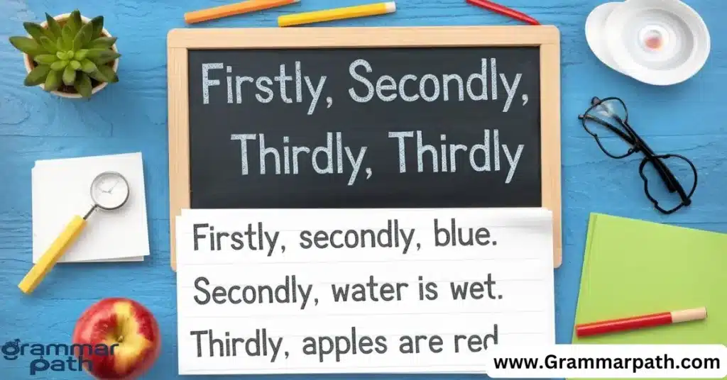 "20 Other Ways to Say "Firstly, Secondly, Thirdly" (With Examples)"