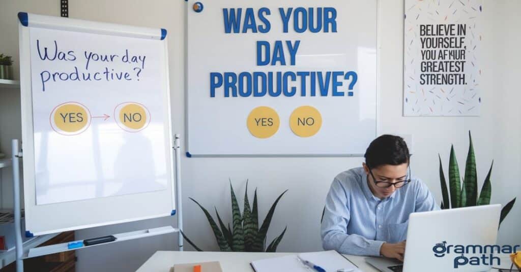 "Was Your Day Productive?"