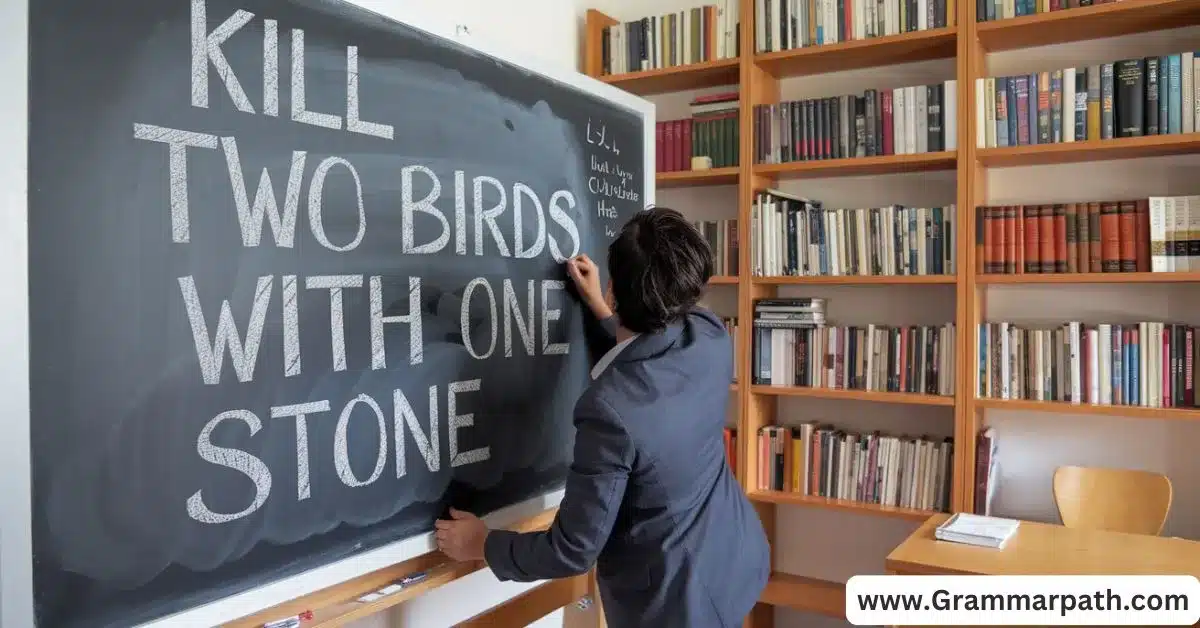 20 Alternative Ways To Say “Kill Two Birds With One Stone” (With Example)