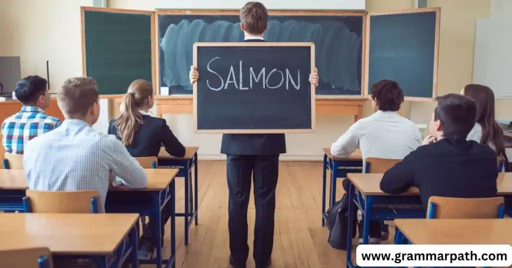 Using "Salmon" as an Unchanged Plural