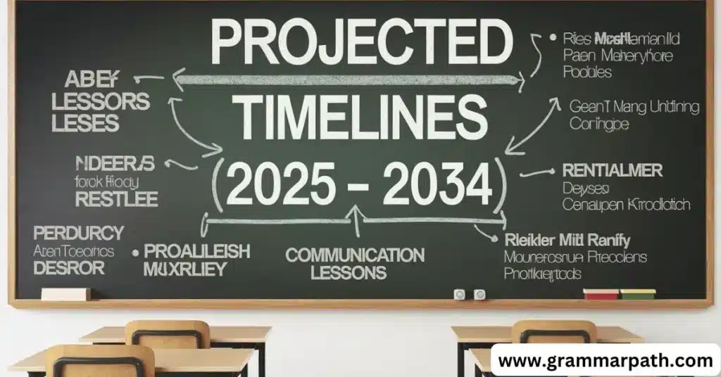 Projected Timelines (2025 – 2034)