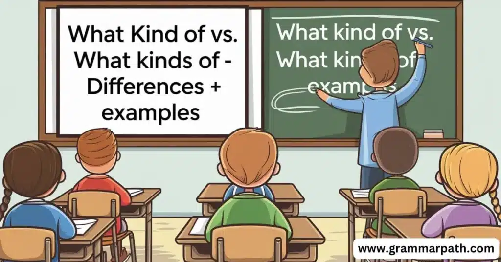 What Kind of vs. What Kinds of – Differences + Examples