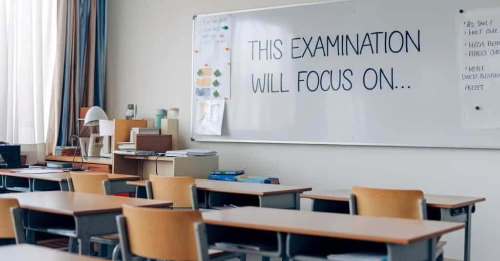 This examination will focus on…