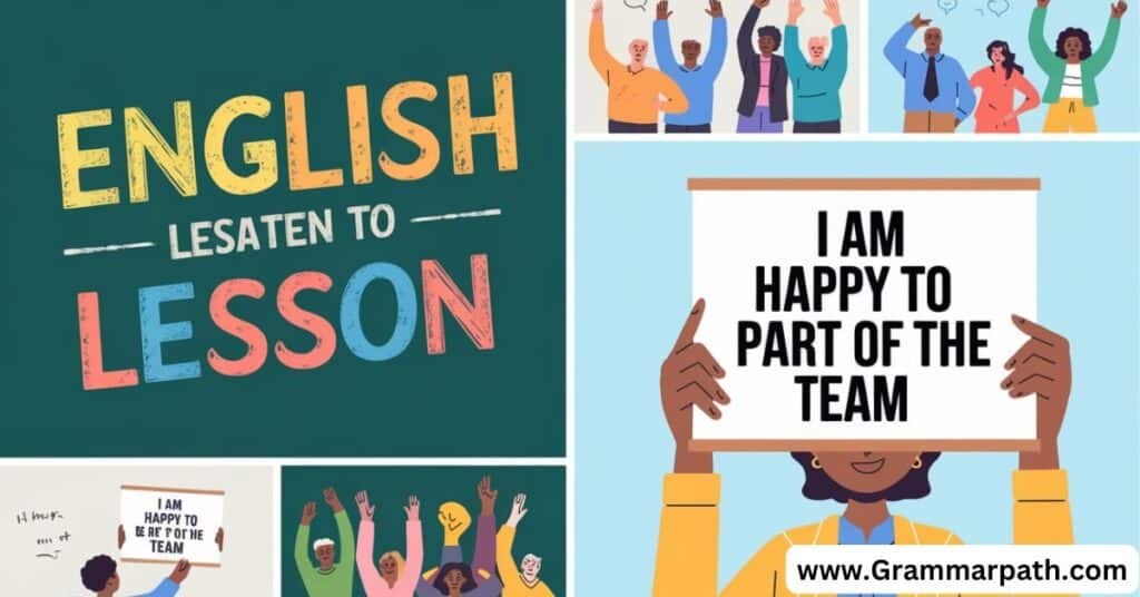 20 Other Ways to Say “Happy to Be Part of the Team” (With Examples)