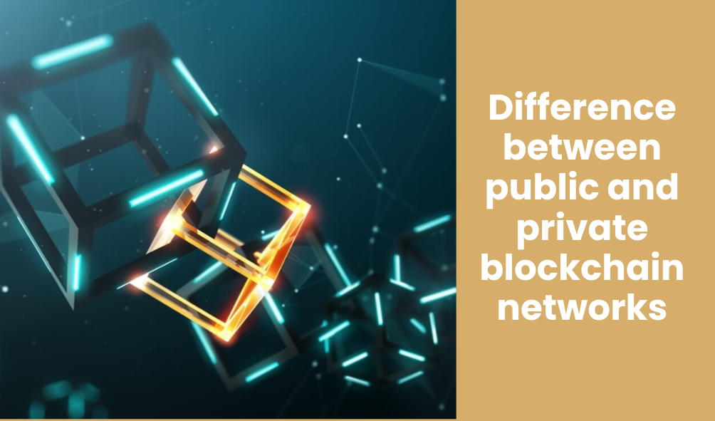 Difference between public and private blockchain networks