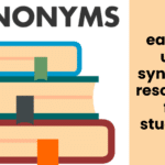 easy to use synonym resources for students